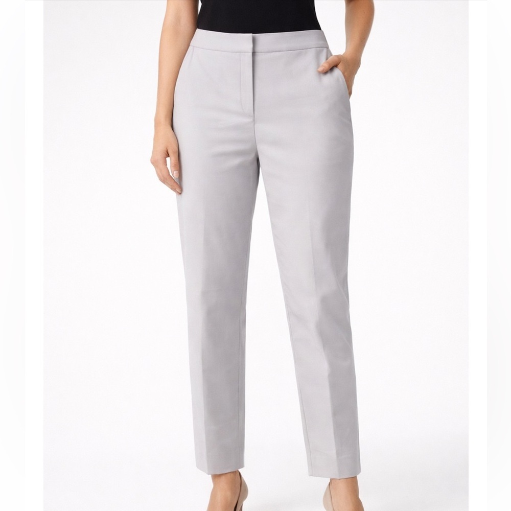 St. John Mid Rise Cropped Ankle Pants